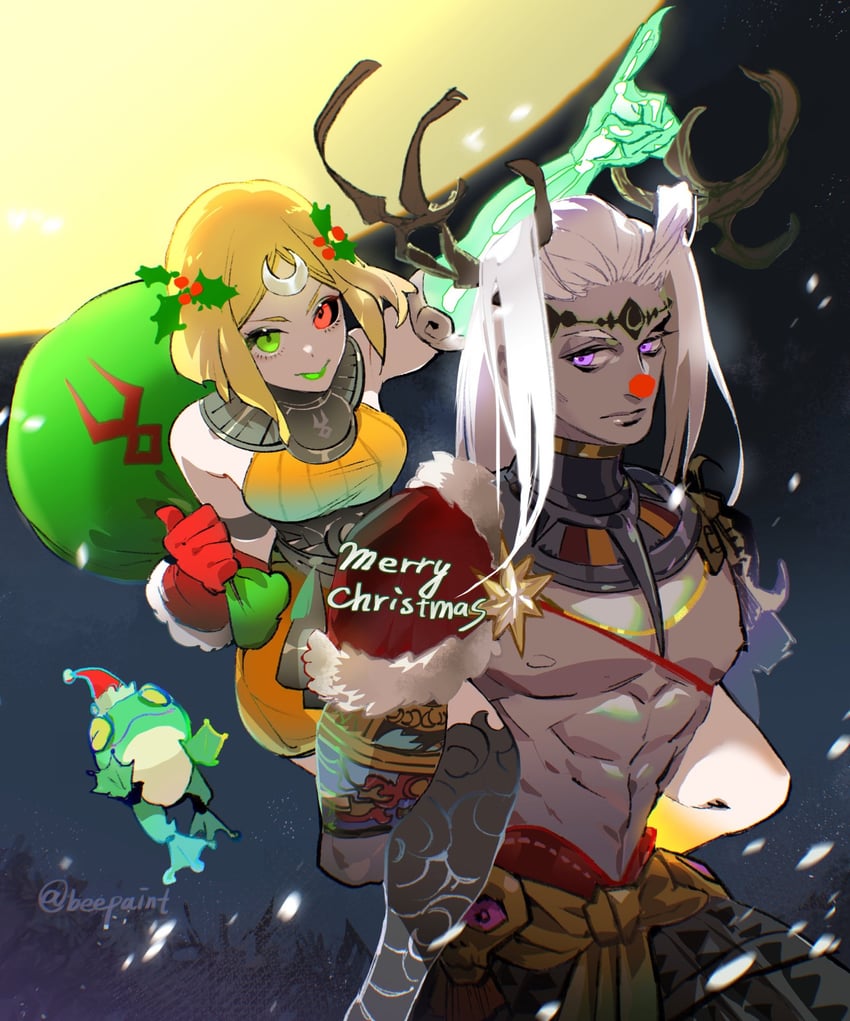 melinoe, moros, and frinos (hades and 1 more) drawn by beepaint