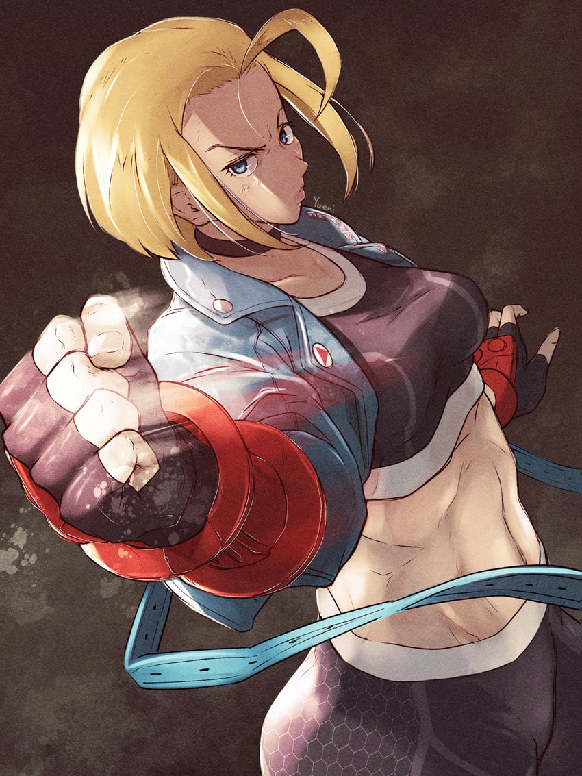cammy white (street fighter and 1 more) drawn by yuenibushi