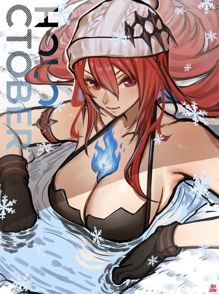 elizabeth rose bloodflame (hololive and 1 more) drawn by rojen