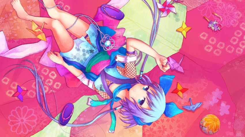 aoki lapis (vocaloid) drawn by shinryou_rei