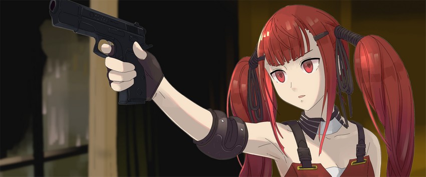 cz75 (girls' frontline and 3 more) drawn by tab_(tabkun)