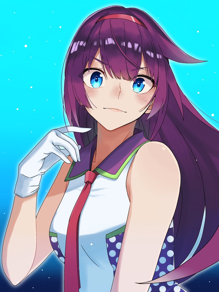 senjougahara hitagi (monogatari) drawn by kaikistride