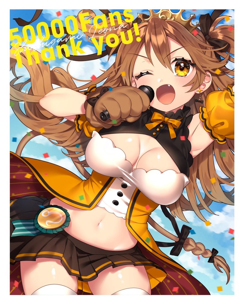shishigami leona (re:act) drawn by sakura_yuki_(clochette)