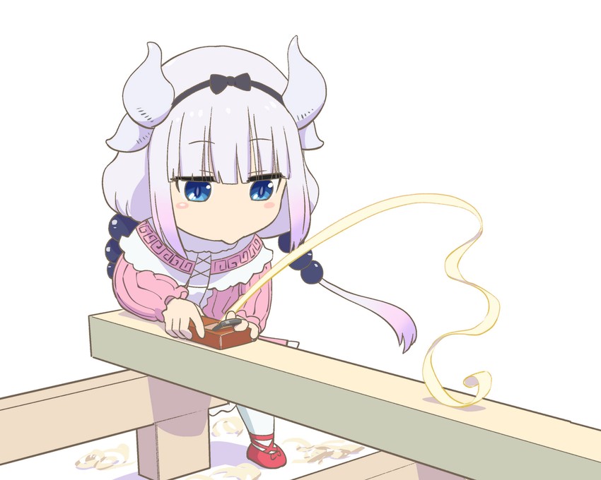kanna kamui (kobayashi-san chi no maidragon) drawn by ueyama_michirou