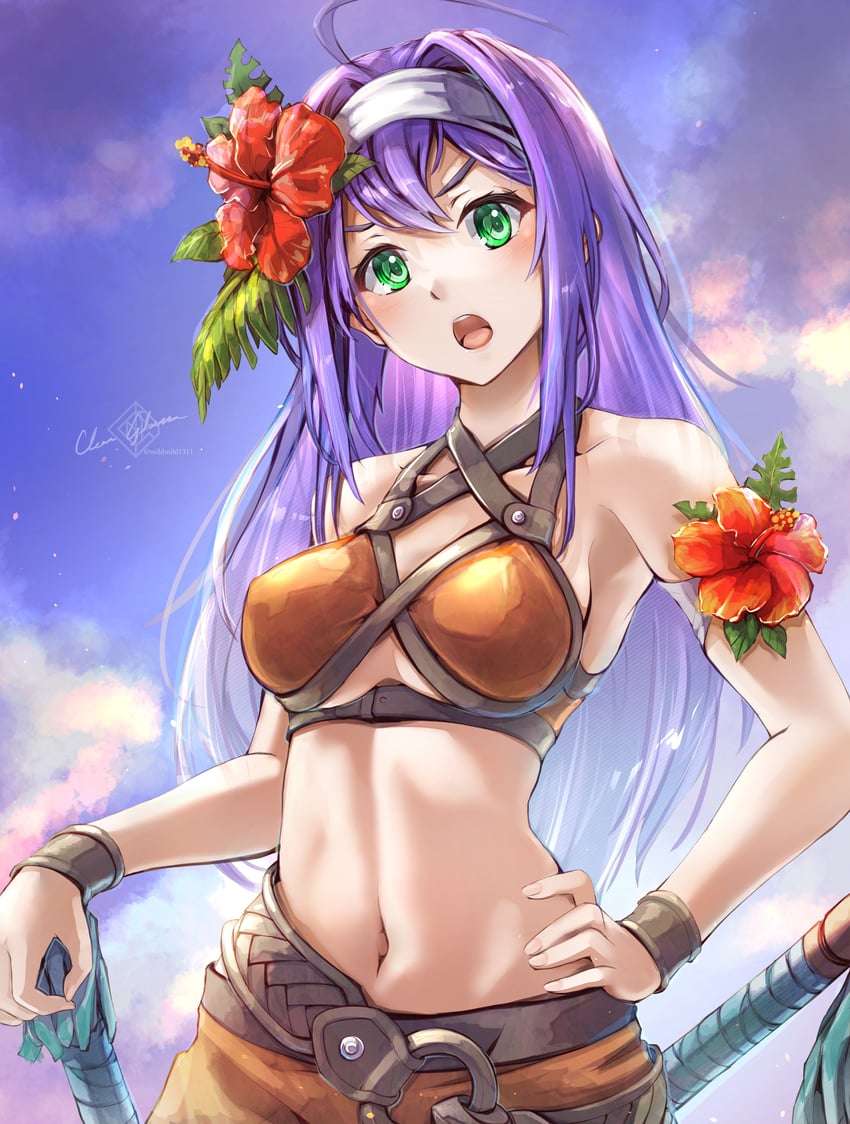 mia (fire emblem and 2 more) drawn by clear_glass_(mildmild1311)