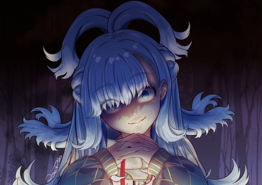 kobo kanaeru (hololive and 1 more) drawn by zoru_pines