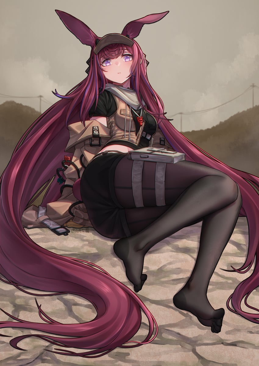 ray (arknights) drawn by yamauchi_(conan-comy)