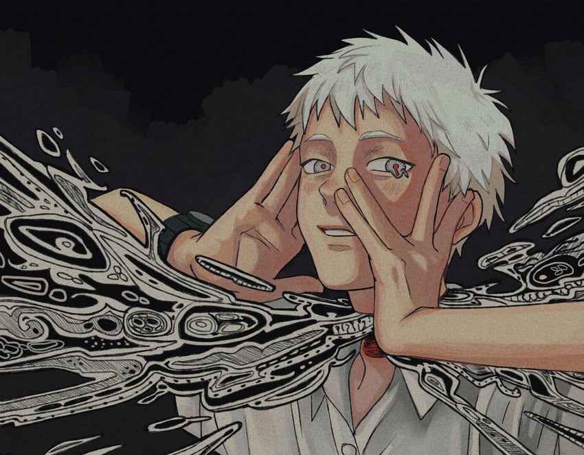 indou hikaru (hikaru ga shinda natsu) drawn by florbetriz