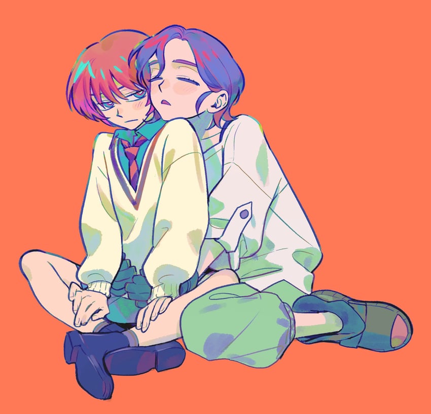 amate yuzuriha and shuji ito (gundam and 1 more) drawn by sengwaa
