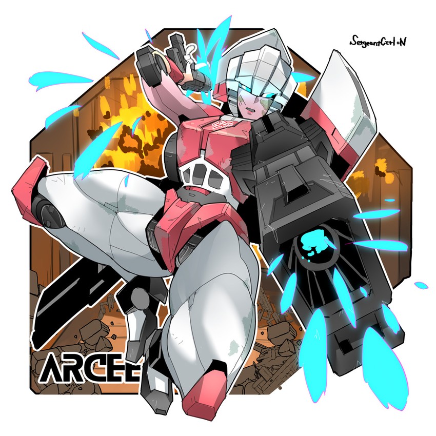 arcee (transformers and 1 more) drawn by sergeantctrln