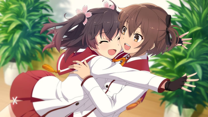 etou kanami and asakura mihono (toji no miko and 1 more)