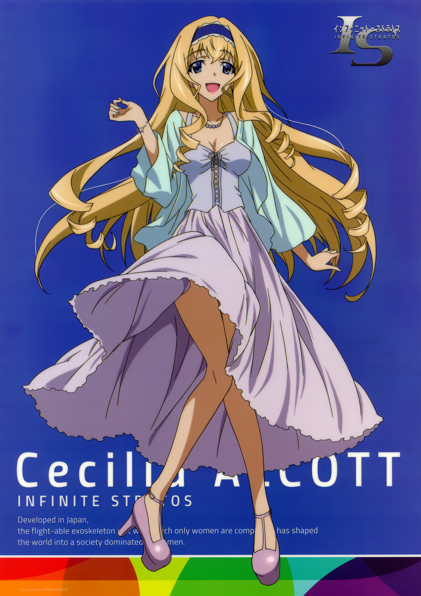 Infinite Stratos:Cecilia Alcott Cute Mizugi X-mas HD 