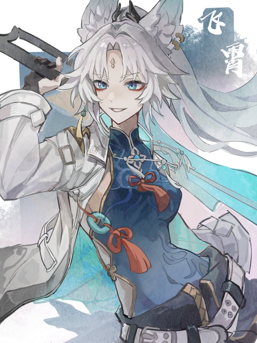 feixiao (honkai and 1 more) drawn by yanwenzi_00