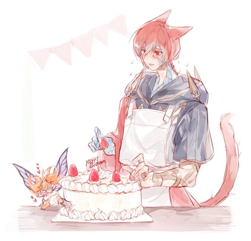 g'raha tia, crystal exarch, and feo ul (final fantasy and 1 more) drawn by tladpwl03
