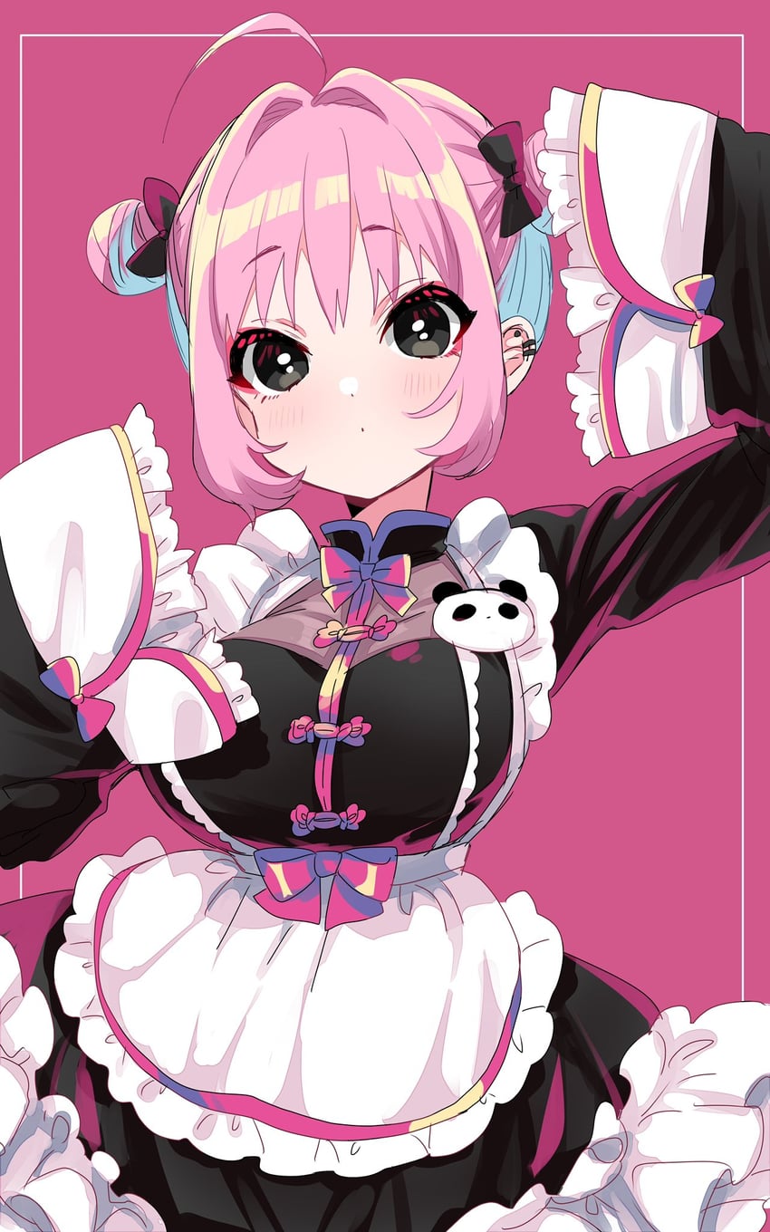 yumemi riamu (idolmaster and 1 more) drawn by sukoyaka_(100hituzi)