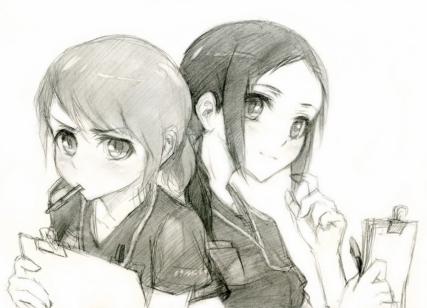 shiraishi megumi and hiyama mihoko (code blue) drawn by kisetsu