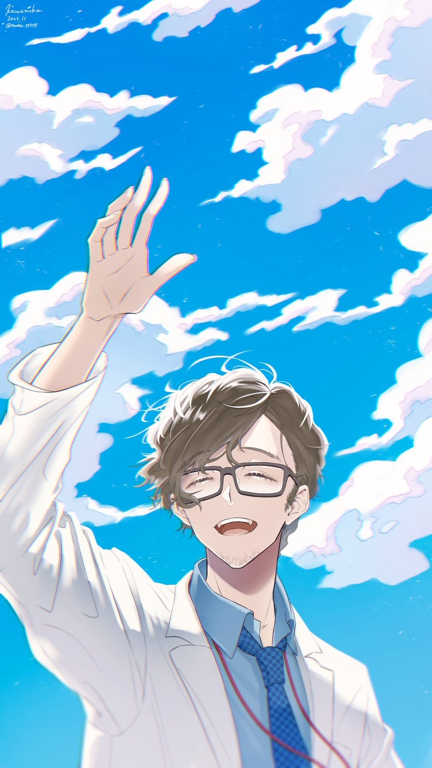 maruki takuto (persona and 2 more) drawn by nono_ppppp