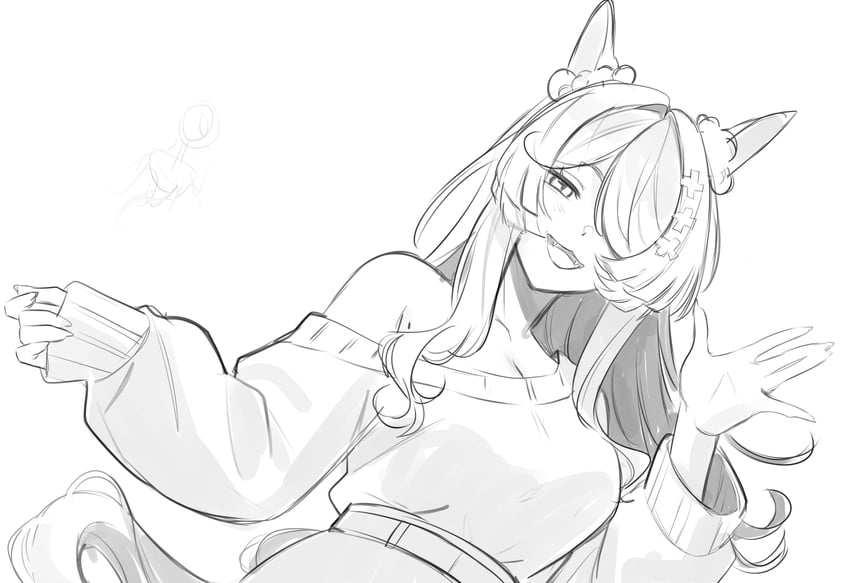 elira pendora (nijisanji and 1 more) drawn by ive_(iveith)