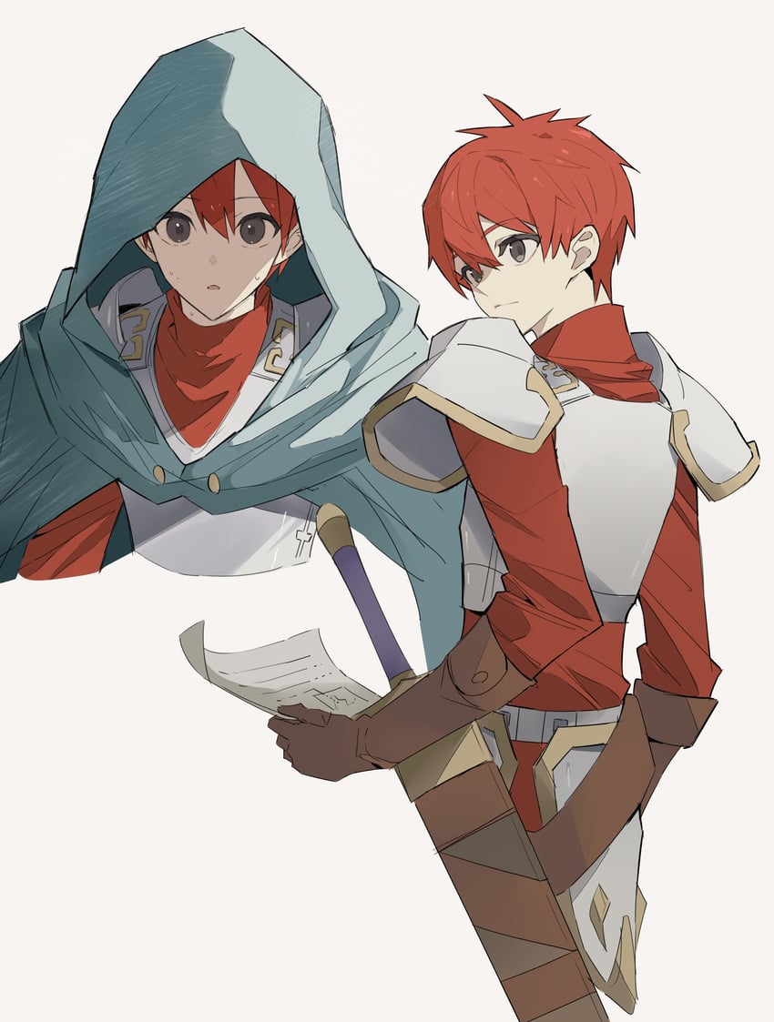 adol christin (ys and 1 more) drawn by george_man