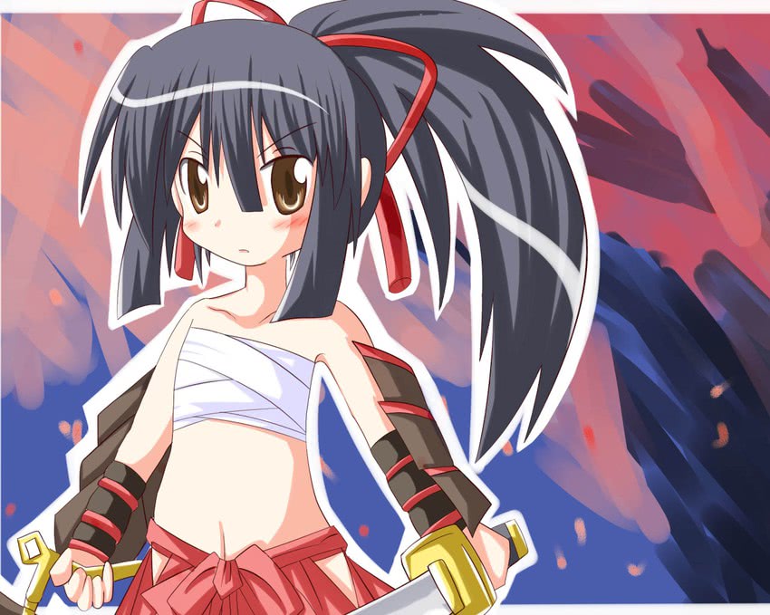 bushidou and bushidou 2 (sekaiju no meikyuu and 1 more) drawn by r_pascal