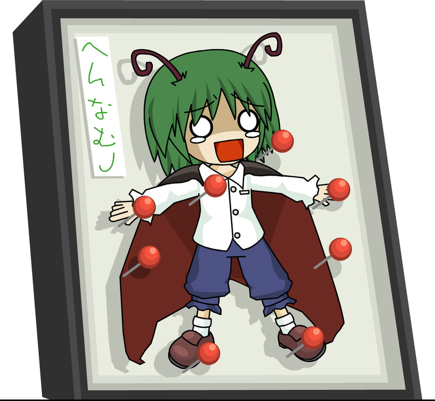 wriggle nightbug (touhou and 1 more) drawn by uda_tetla