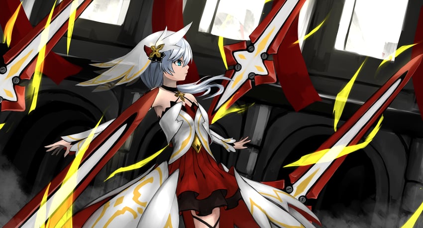 theresa apocalypse (honkai and 1 more) drawn by fenistia