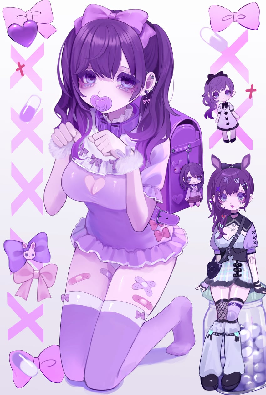 asahina mafuyu and asahina mafuyu's mother (project sekai) drawn by jishou_210