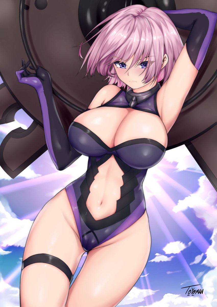 mash kyrielight (fate and 1 more) drawn by toyoman