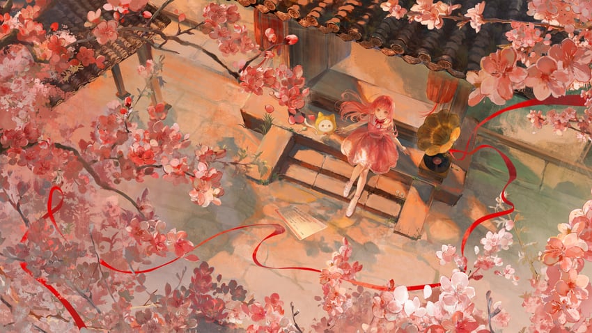 nikki, momo, and bloom poetry (nikki and 1 more)