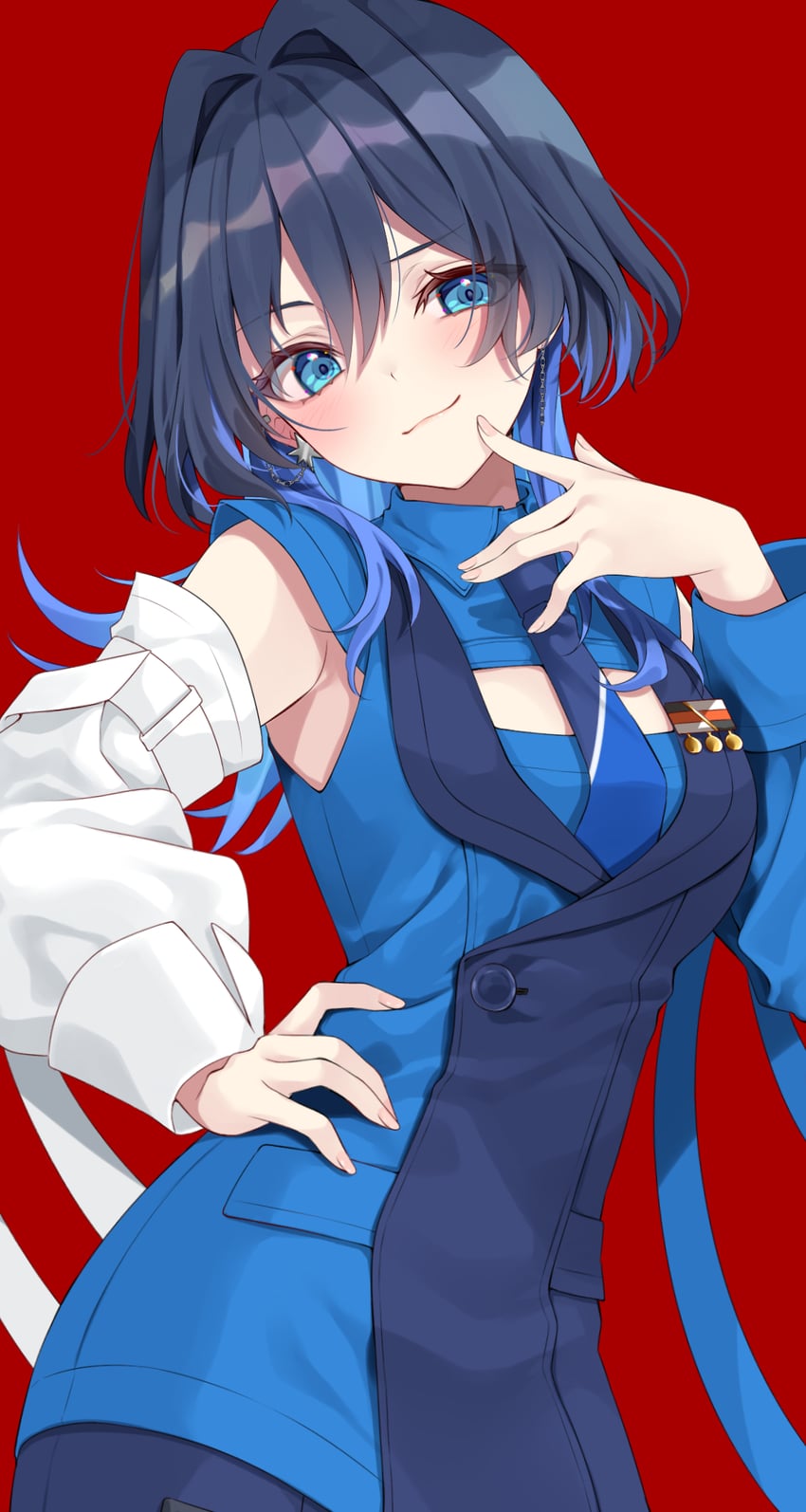 ouro kronii (hololive and 1 more) drawn by mogu_(au1127)