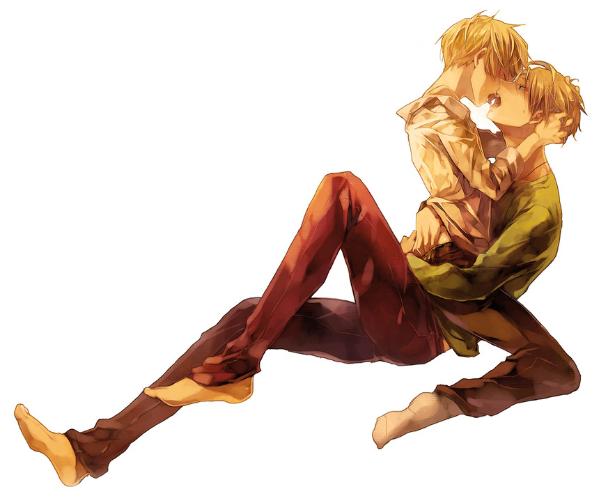 america and united kingdom (axis powers hetalia) drawn by como_(saxe)