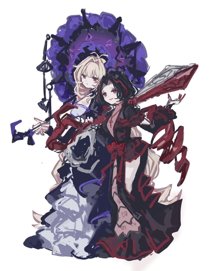 dulcinea and nicolina (project moon and 1 more) drawn by sac_0120