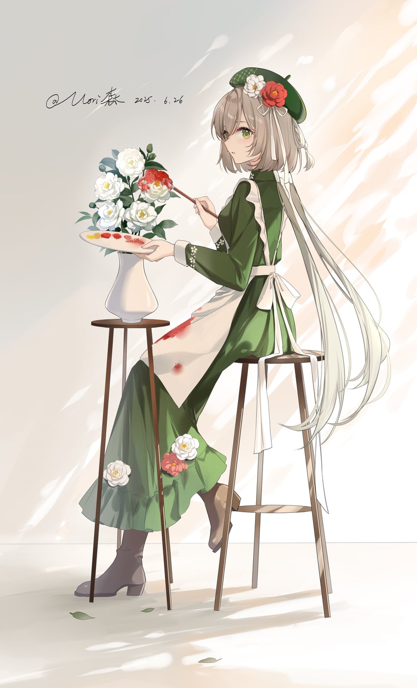 luo tianyi (vocaloid and 1 more) drawn by morimori_(14292311)