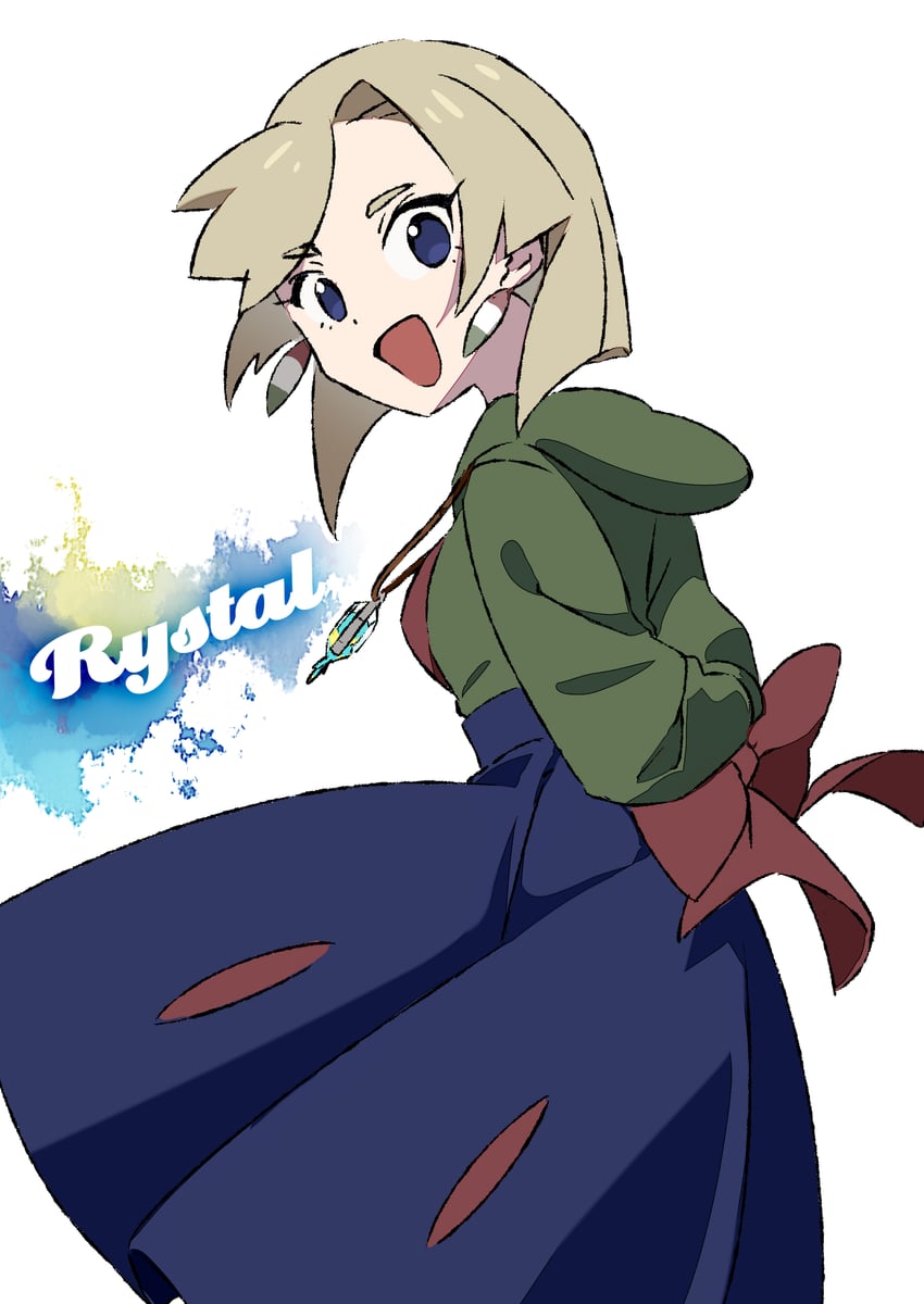 rystal (pokemon and 1 more) drawn by plus_ta