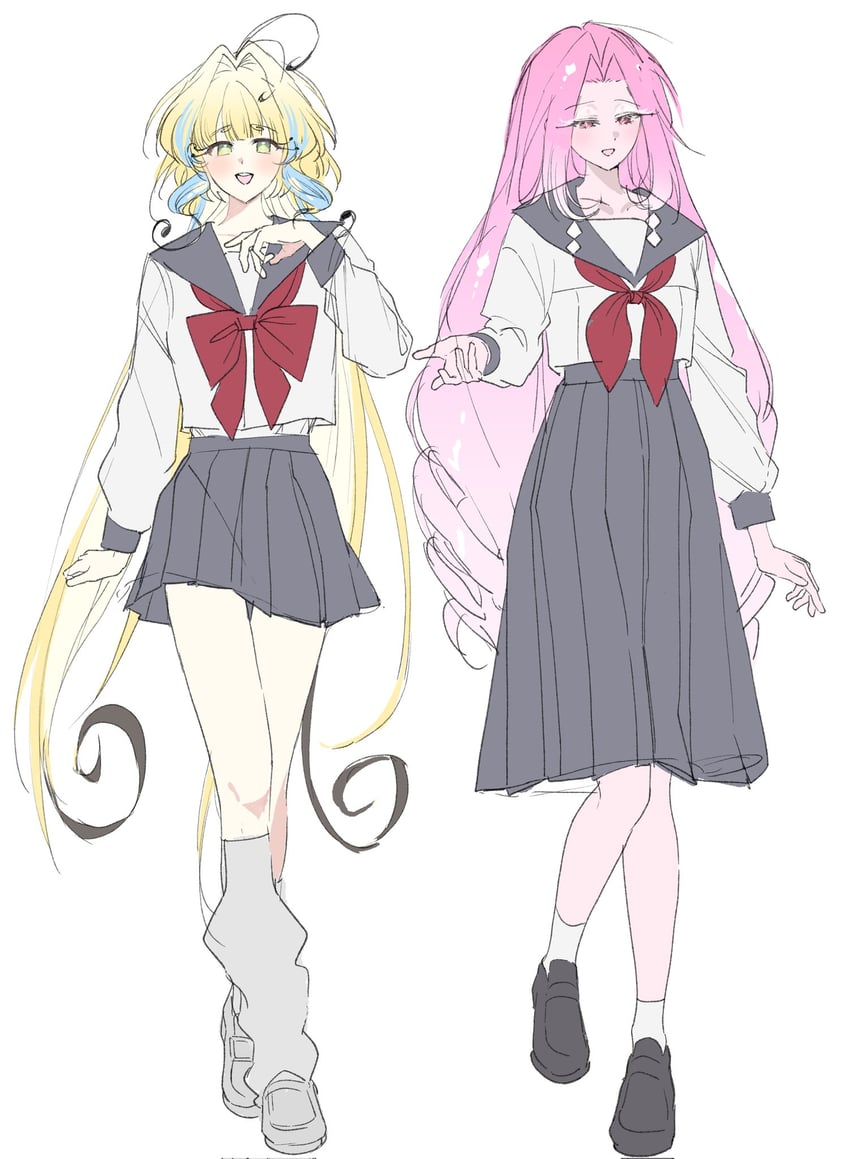 eternal sugar cookie and sugarfly cookie (cookie run and 1 more) drawn by bear_do