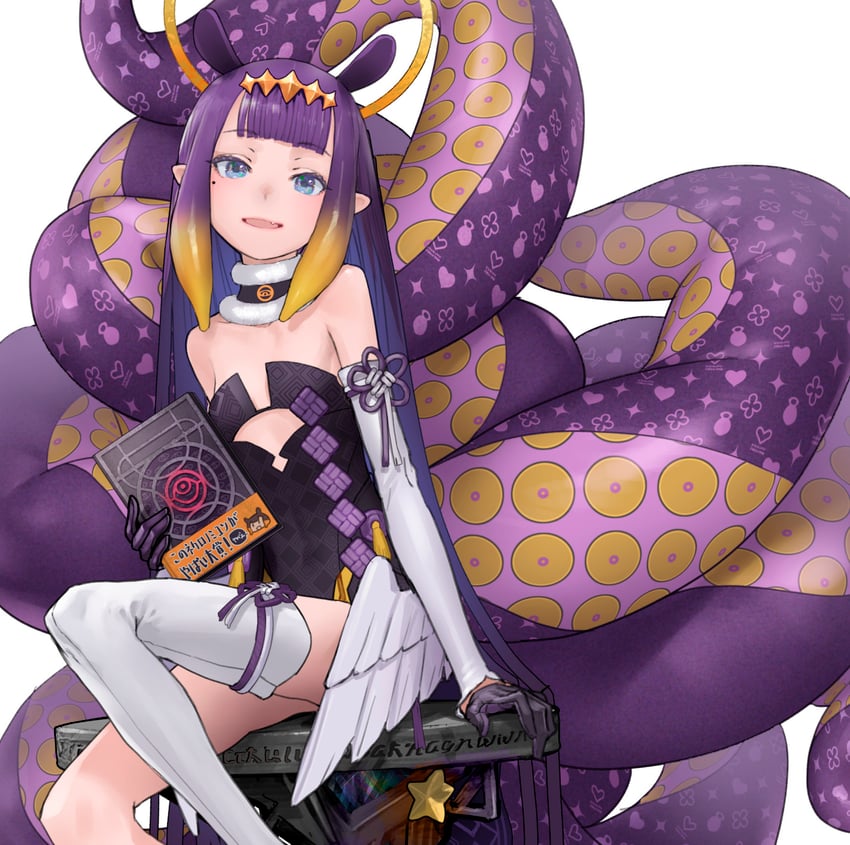 ninomae ina'nis and ao-chan (hololive and 1 more) drawn by redjuice