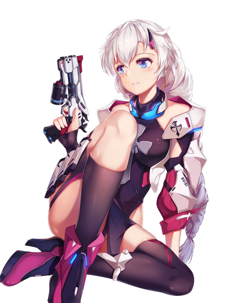 kallen kaslana (honkai and 1 more) drawn by zomzomzomsauce