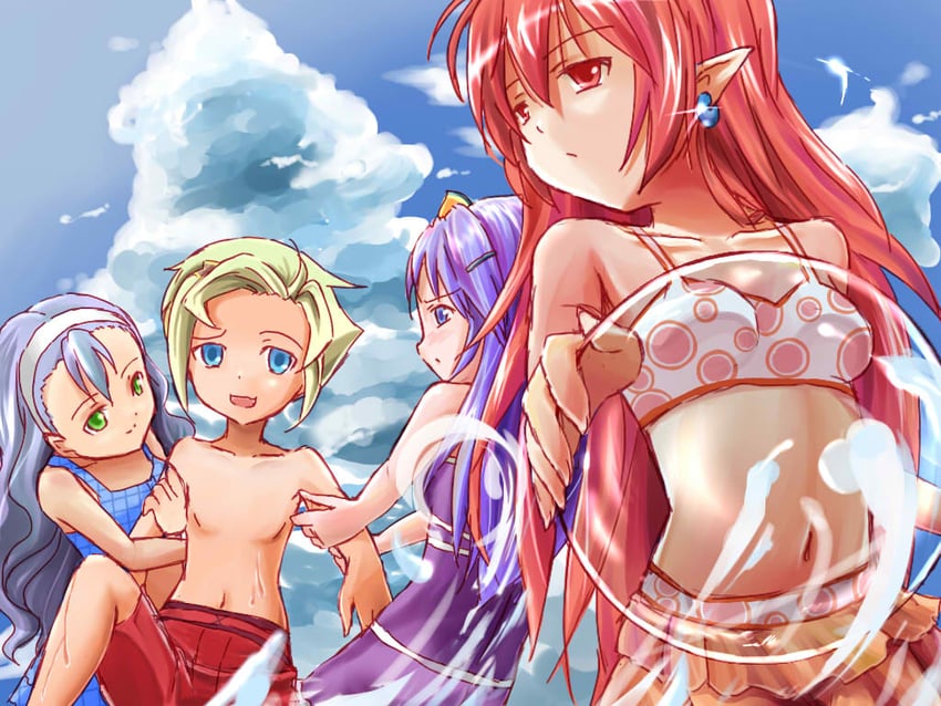 toona, mice, karin, and sofia jalapeno viviage (rune factory and 1 more) drawn by poipoi_purin