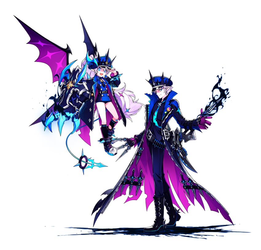 luciela r. sourcream and ciel (elsword) drawn by hwansang