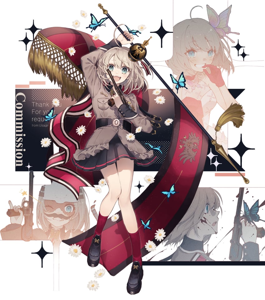 c-93 (girls' frontline) drawn by rabb_horn