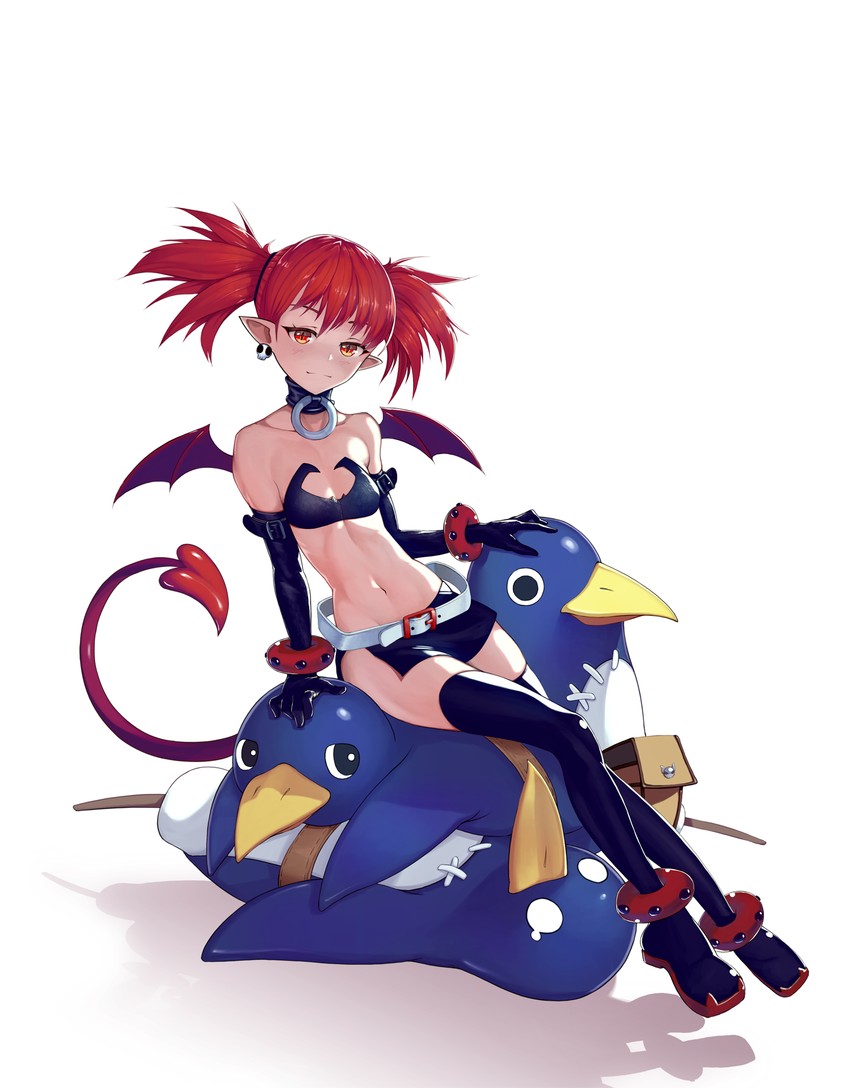 etna and prinny (disgaea and 1 more) drawn by dmitriy_samarkin