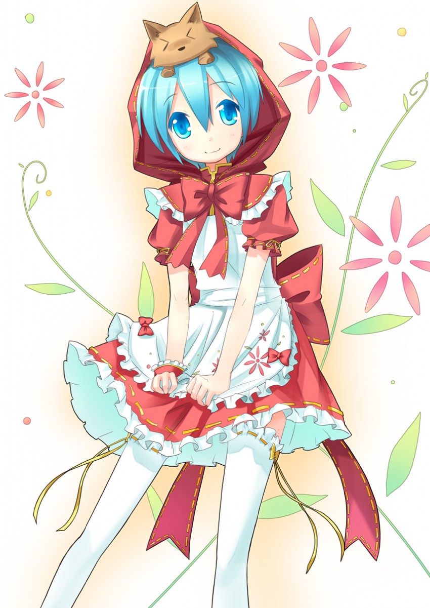 hatsune miku and little red riding hood (vocaloid and 3 more) drawn by aoba_(kmnm3234)