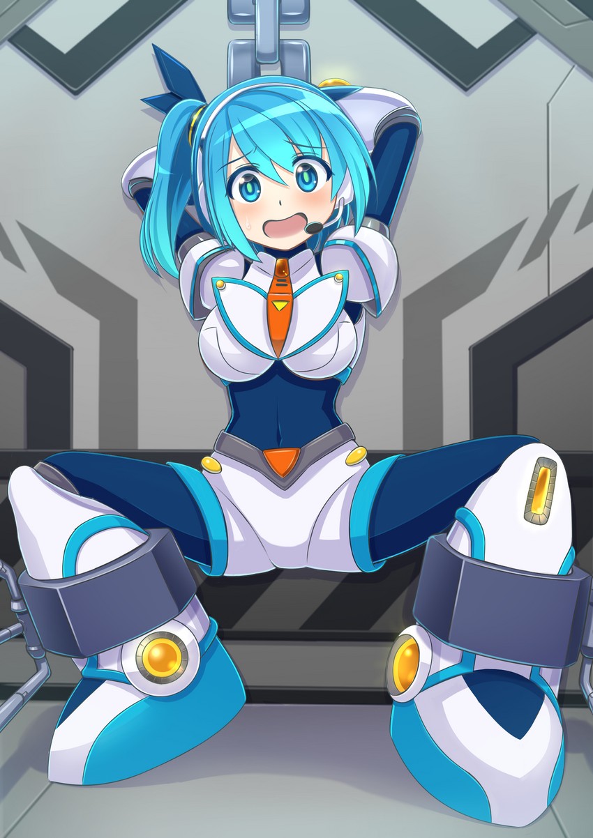 rico (mega man and 2 more) drawn by miruno