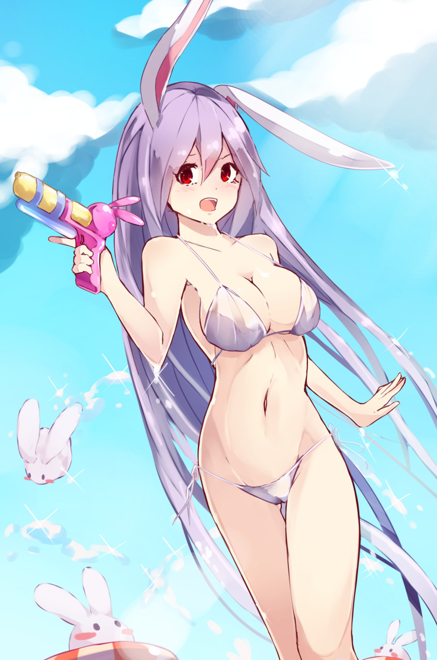 reisen udongein inaba (touhou) drawn by chiroru_(cheese-roll)
