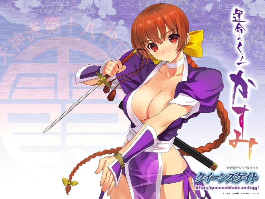 kasumi (dead or alive and 2 more) drawn by sanbasou