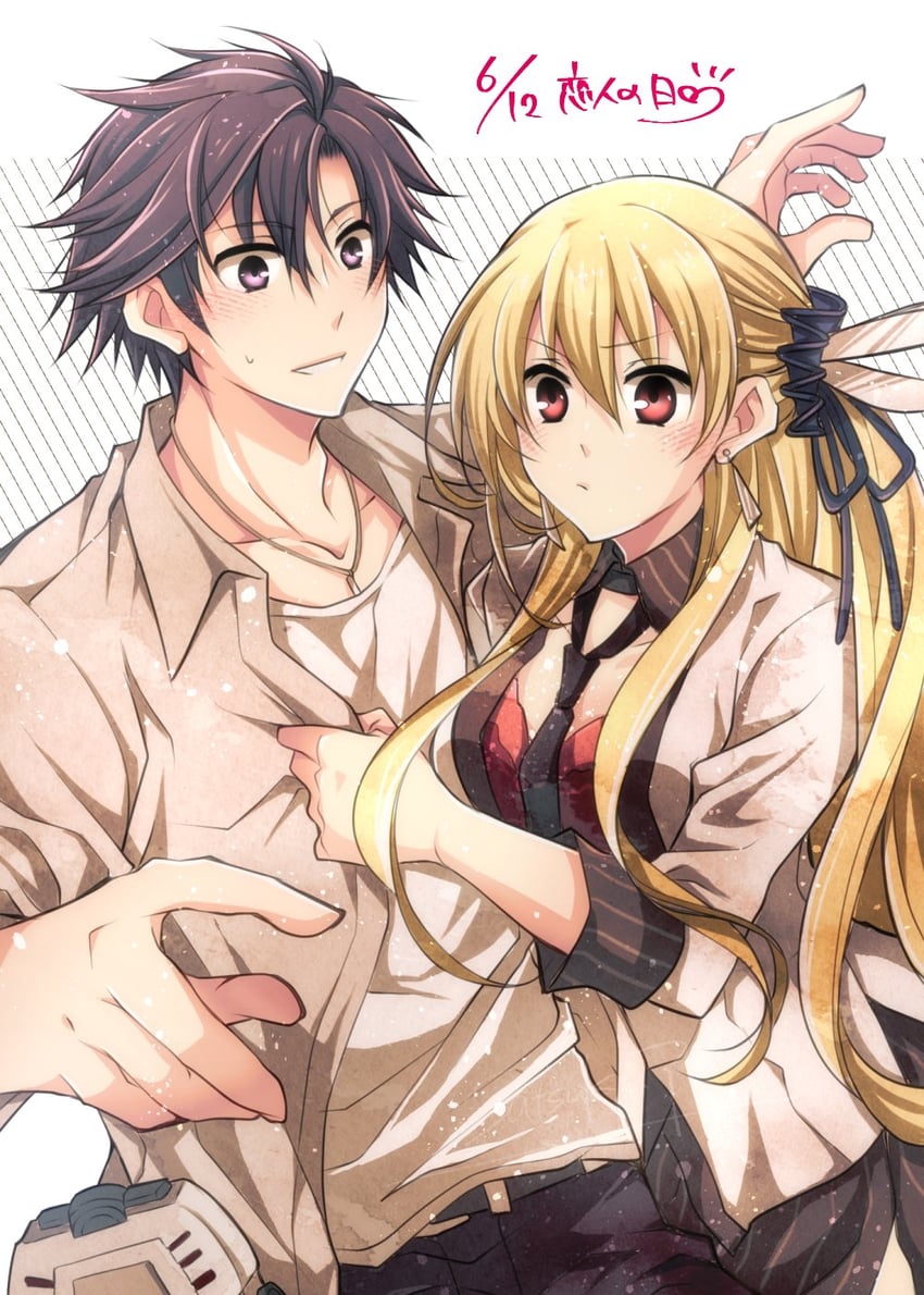 rean schwarzer and alisa reinford (eiyuu densetsu and 2 more) drawn by satsuki_(chaosmode)