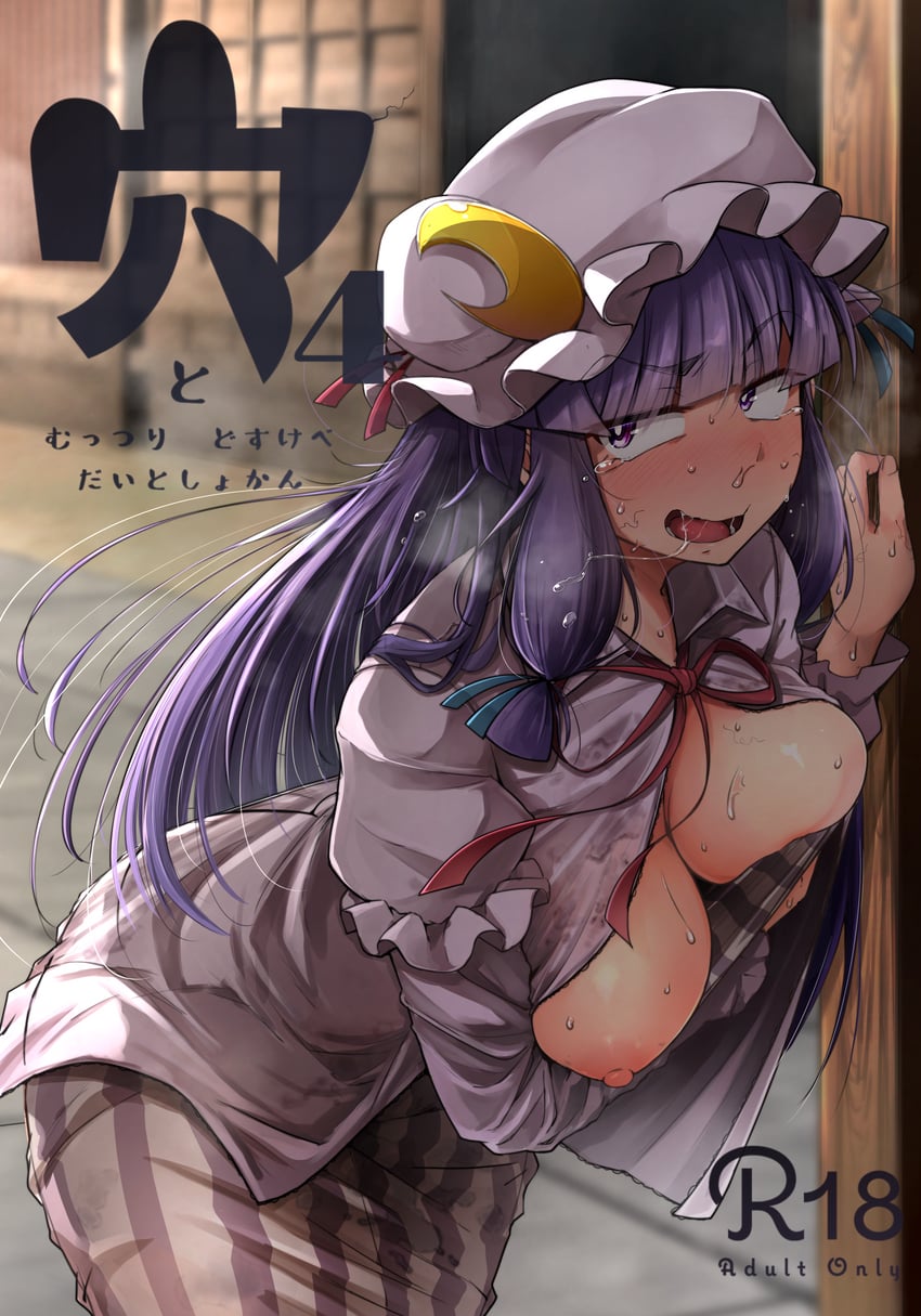 patchouli knowledge (touhou) drawn by flanvia
