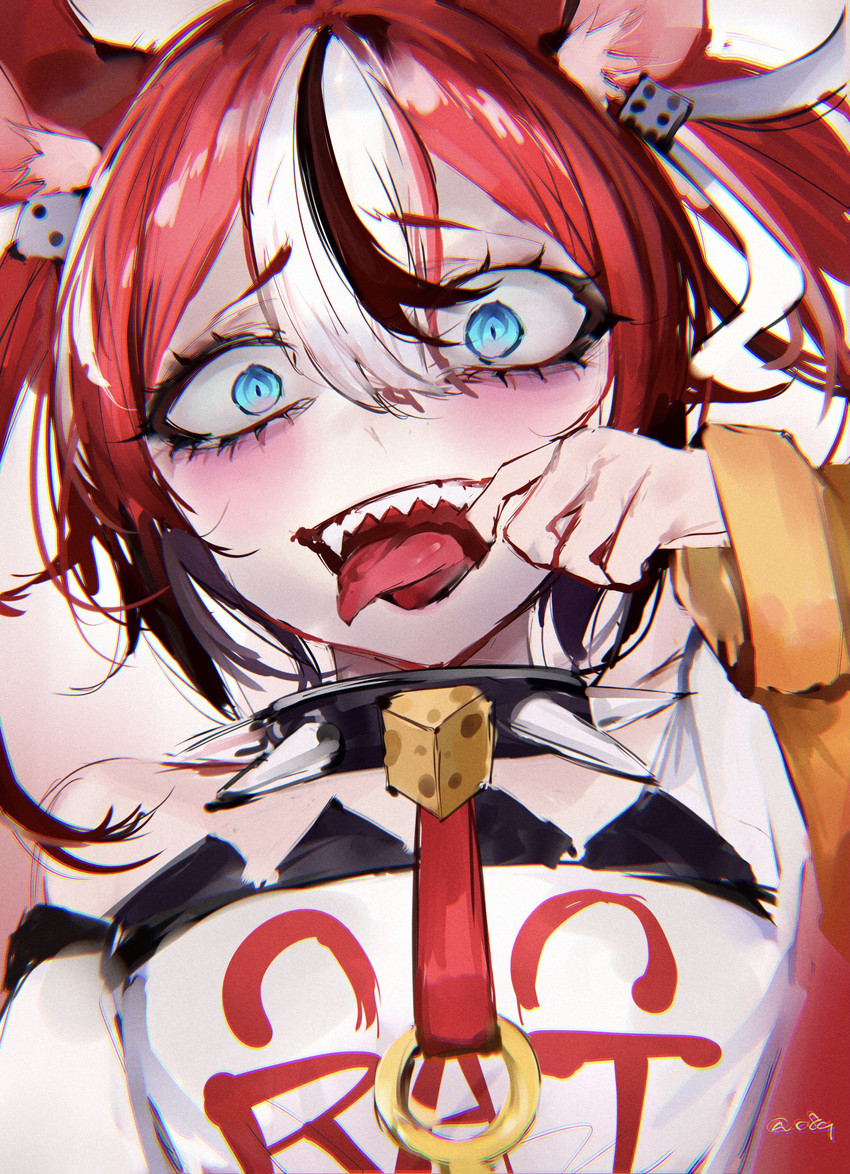 hakos baelz (hololive and 1 more) drawn by mile_(off8mile)