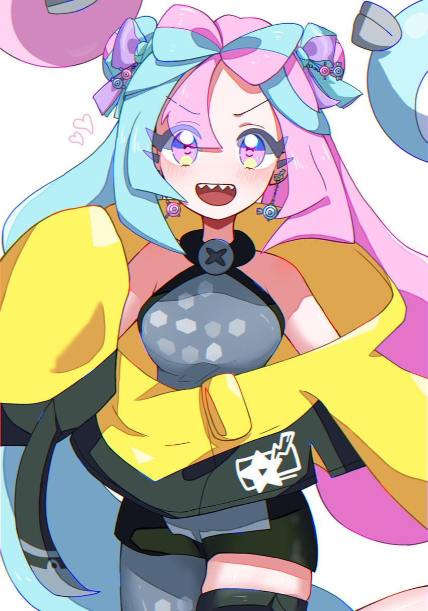 iono and magnemite (pokemon and 1 more) drawn by seiun_(hoshigumo_72)