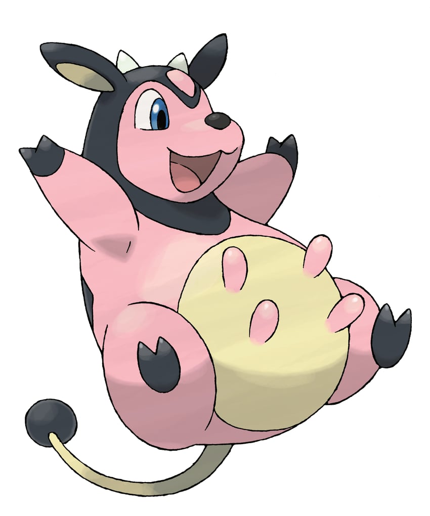 miltank (pokemon and 1 more) drawn by sugimori_ken